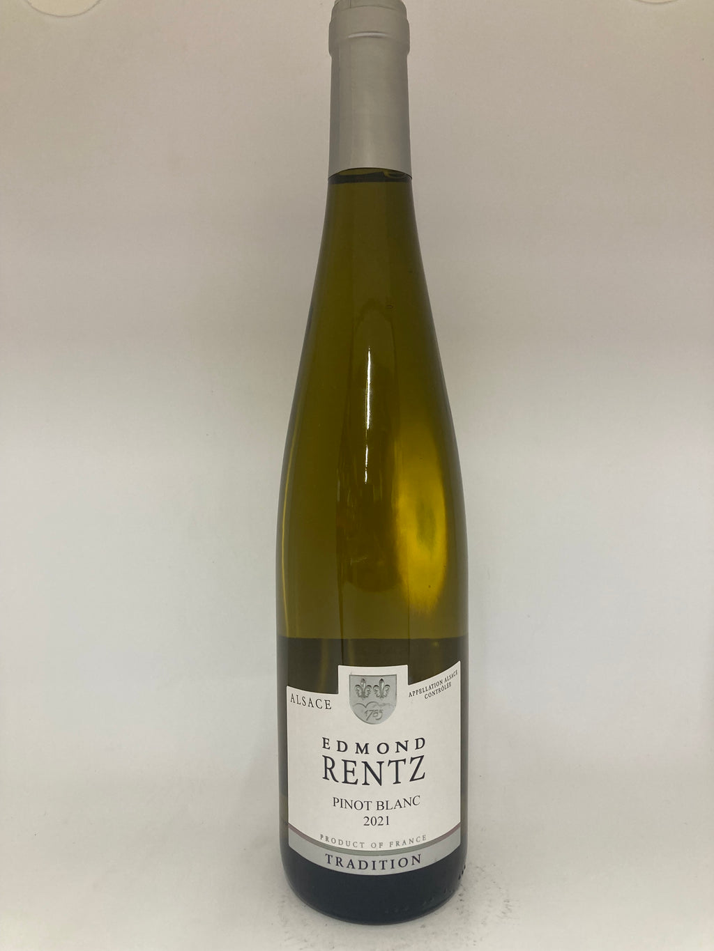 Pinot Blanc 2024 Alsace Domaine Edmond Rentz 75cl - arômes fruités floraux entrées crustacés