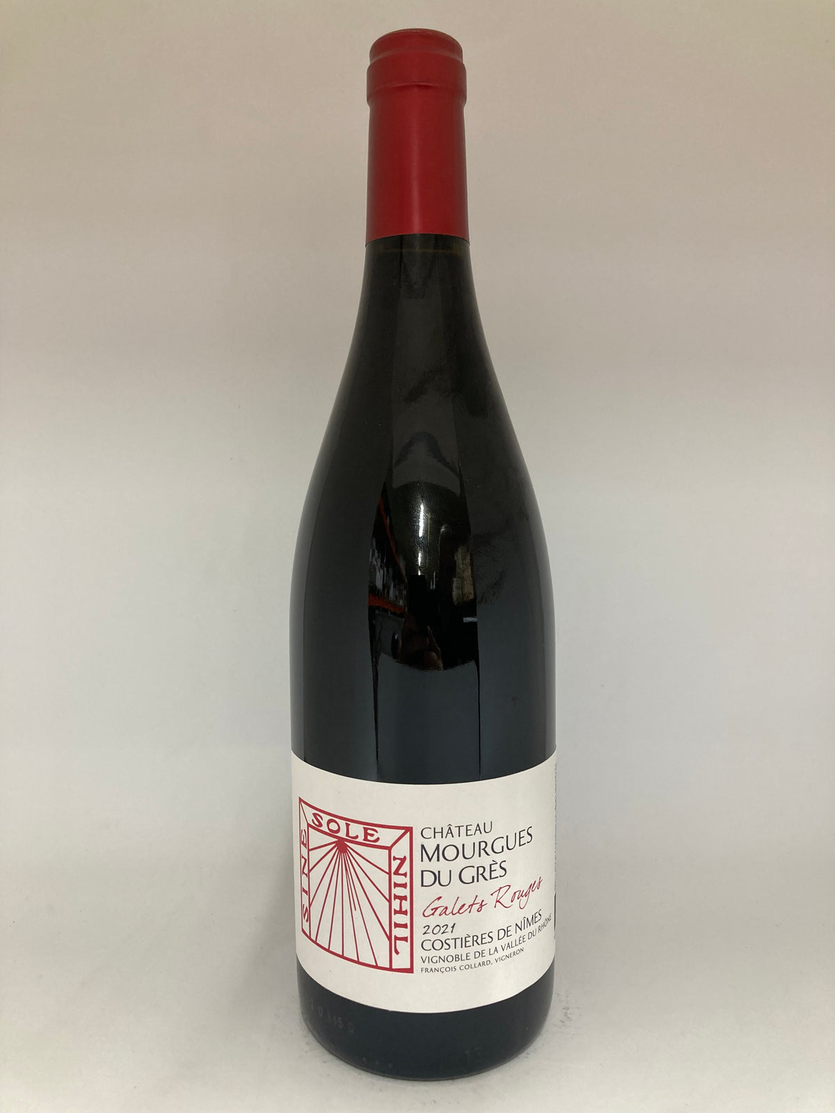 Galets Rouges 2023 Costières de Nîmes Château Mourgues du Grès 75cl - rouge puissant grenache syrah