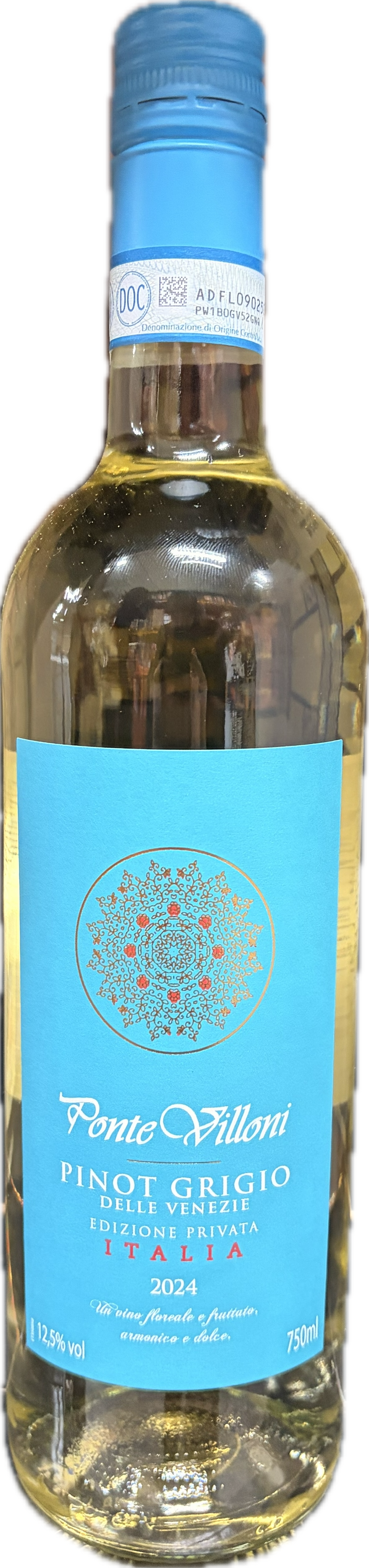 Ponte Villoni - Pinot Grigio - Blanc - 2024 - 75cl