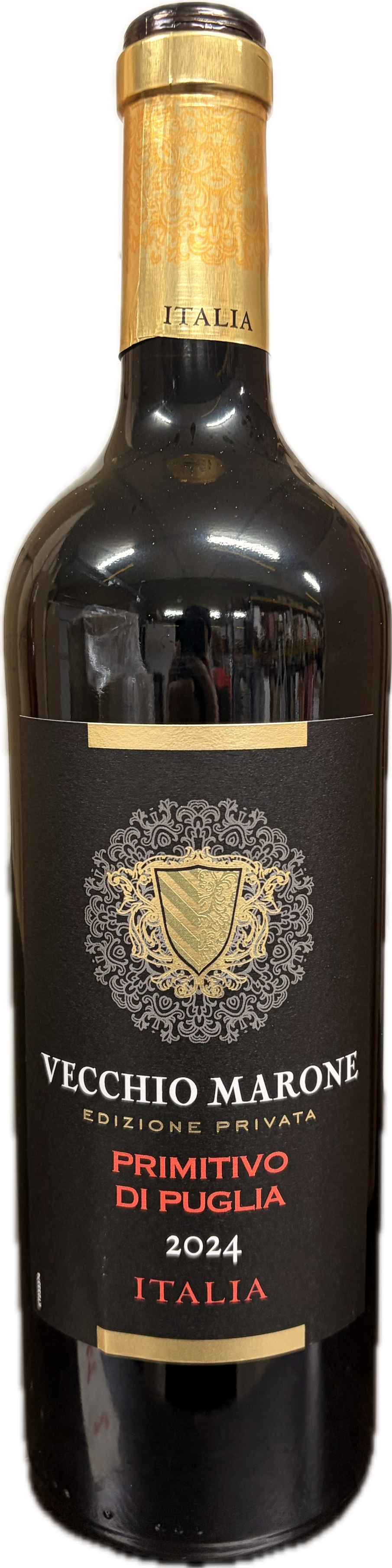 Vecchio Marone - Primitivo di Puglia - Rouge - 2024 - 75cl