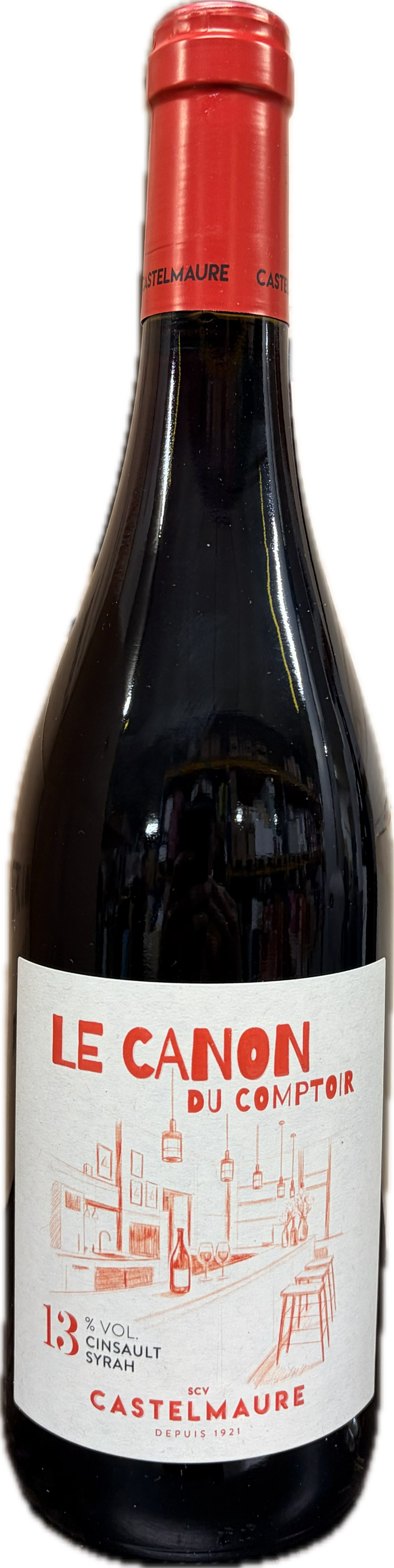 Le Canon du Comptoir - 2025 - Rouge - 75 cl