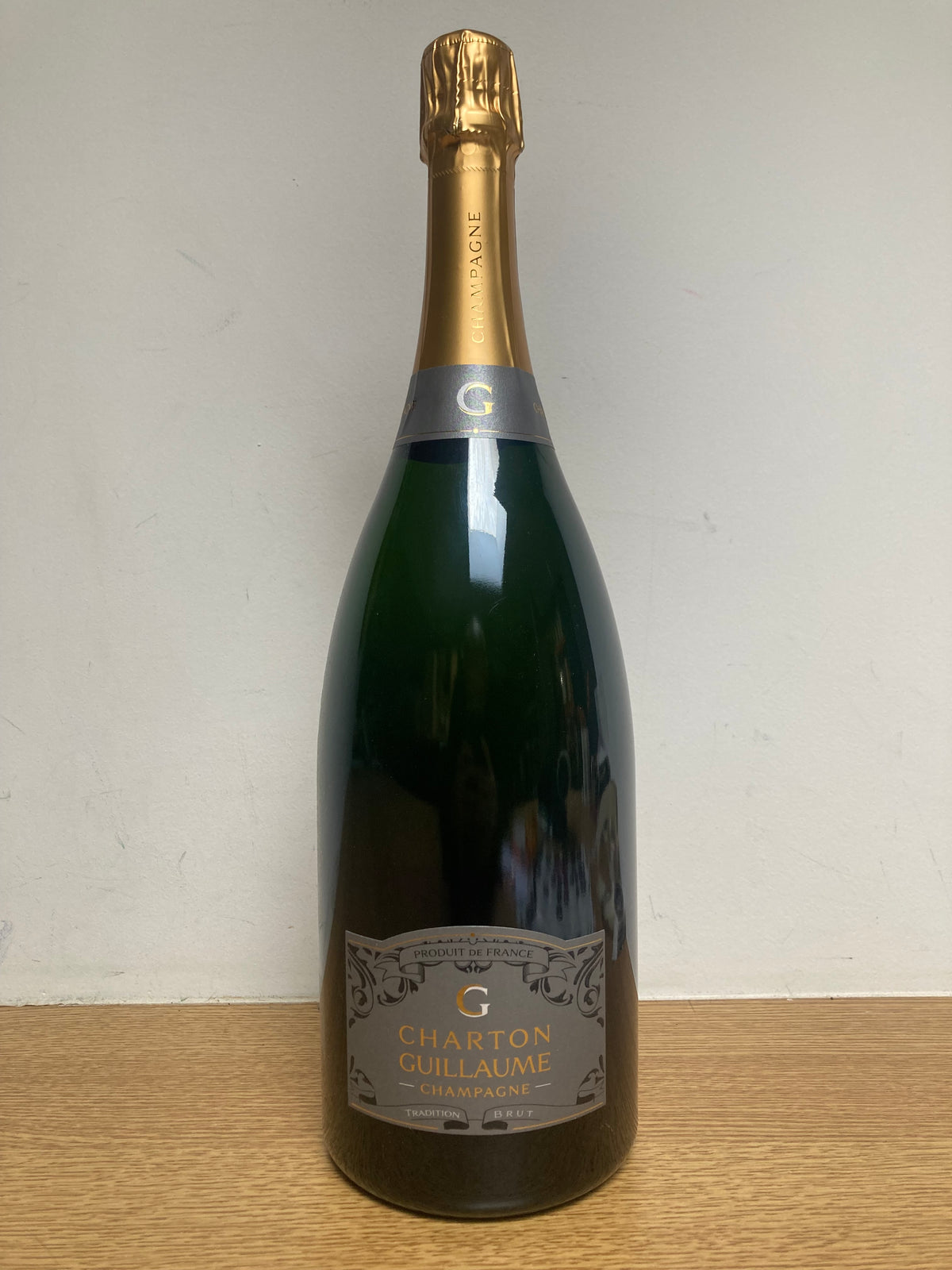 Champagne Charton Guillaume cuvée tradition brut 150cl magnum - champagne artisanal fête