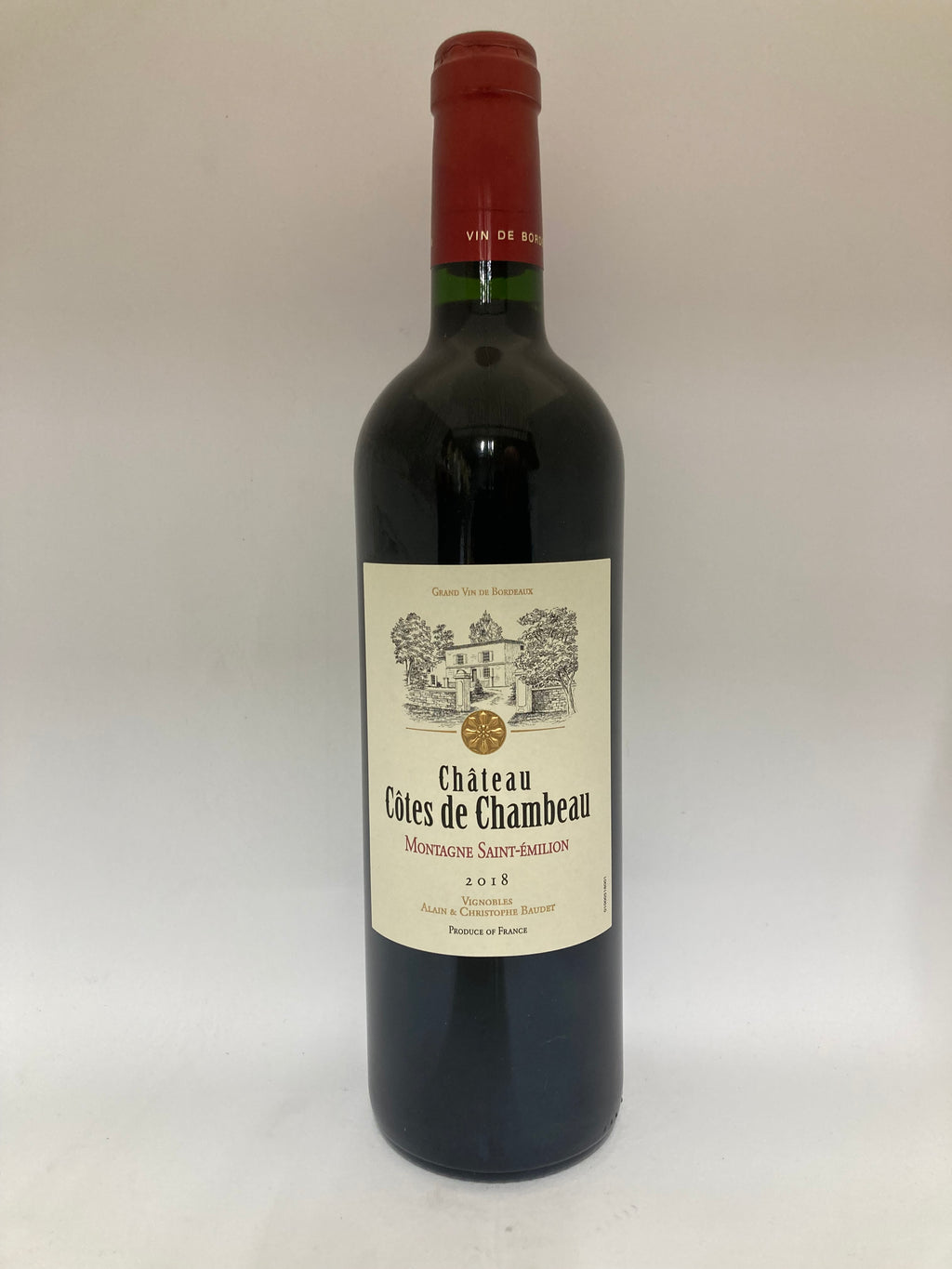 Château Côtes de Chambeau - Rouge - 2019 - 75cl