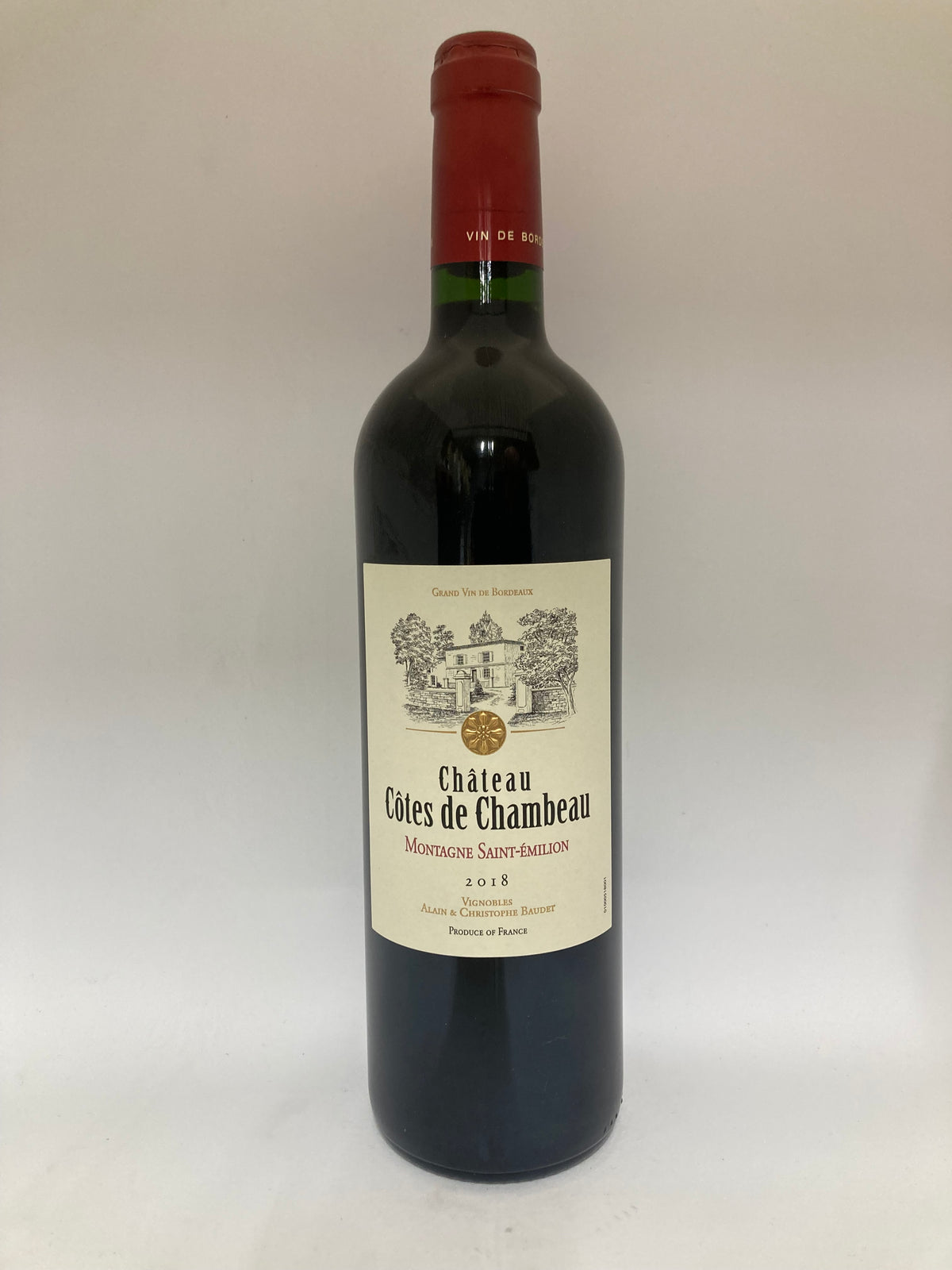 Château Côtes de Chambeau - Rouge - 2019 - 75cl