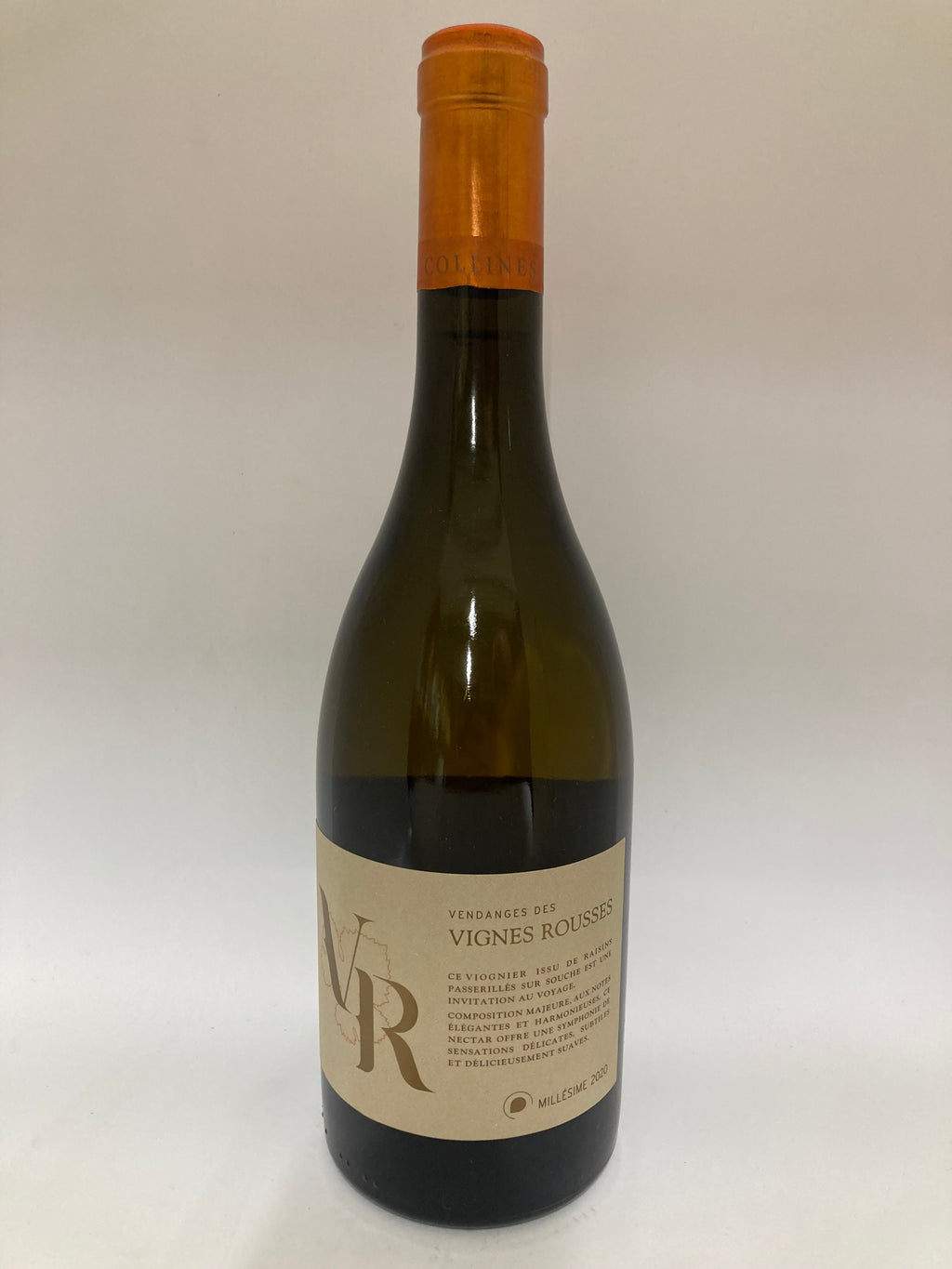 Viognier d'Oc Vignes Rousses Vendange Tardive Blanc moelleux 2020 75cl - viognier doux rare