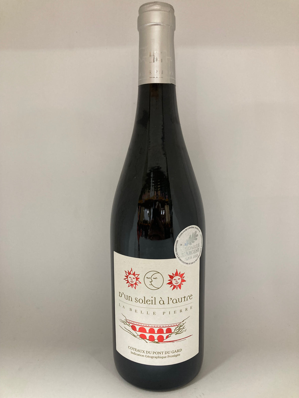 D'un Soleil à l'Autre Rouge 2023 Languedoc 75cl - rouge fruité souple vin de pays d'Oc