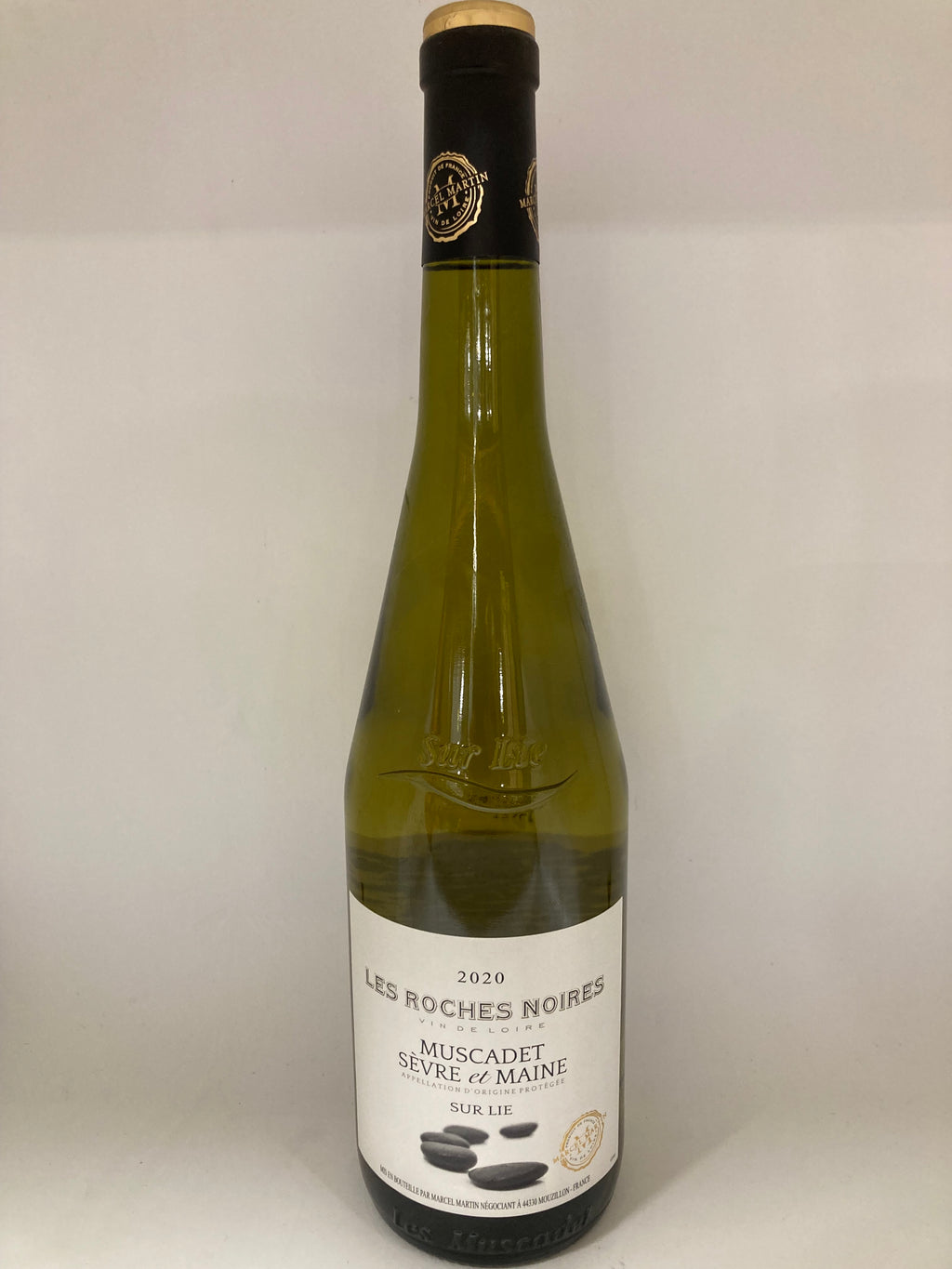 Muscadet Les Roches Noires Sur Lie 2022 Loire Domaine M. Martin 75cl - blanc sec minéral fruits de mer