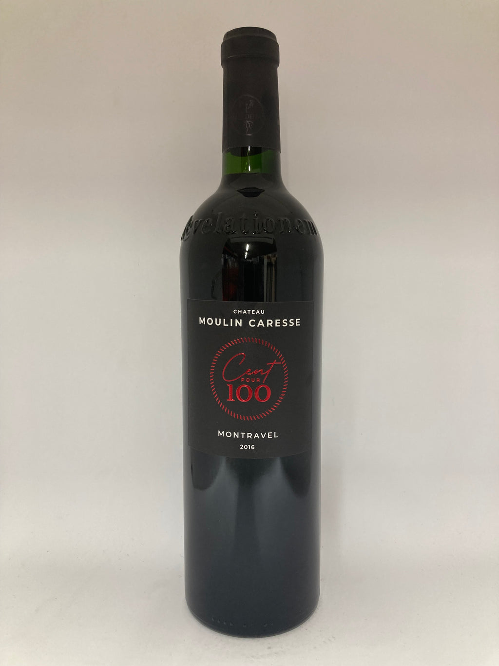 Cent pour 100 Montravel Rouge 2019 Dordogne 75cl - rouge puissant Bergerac merlot cabernet
