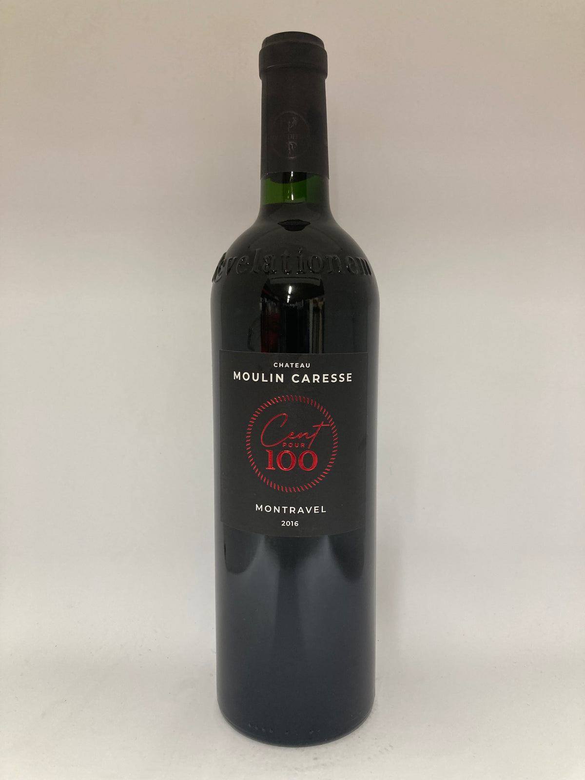 Cent pour 100 Montravel Rouge 2019 Dordogne 75cl - rouge puissant Bergerac merlot cabernet