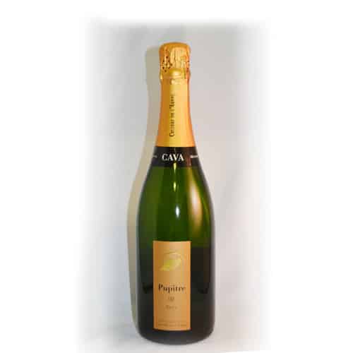Cava Pupitre Espagne Blanc Brut 75cl - cava méthode traditionnelle espagnole